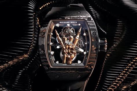 richard mille flying tourbillon|Richard Mille watch skeleton.